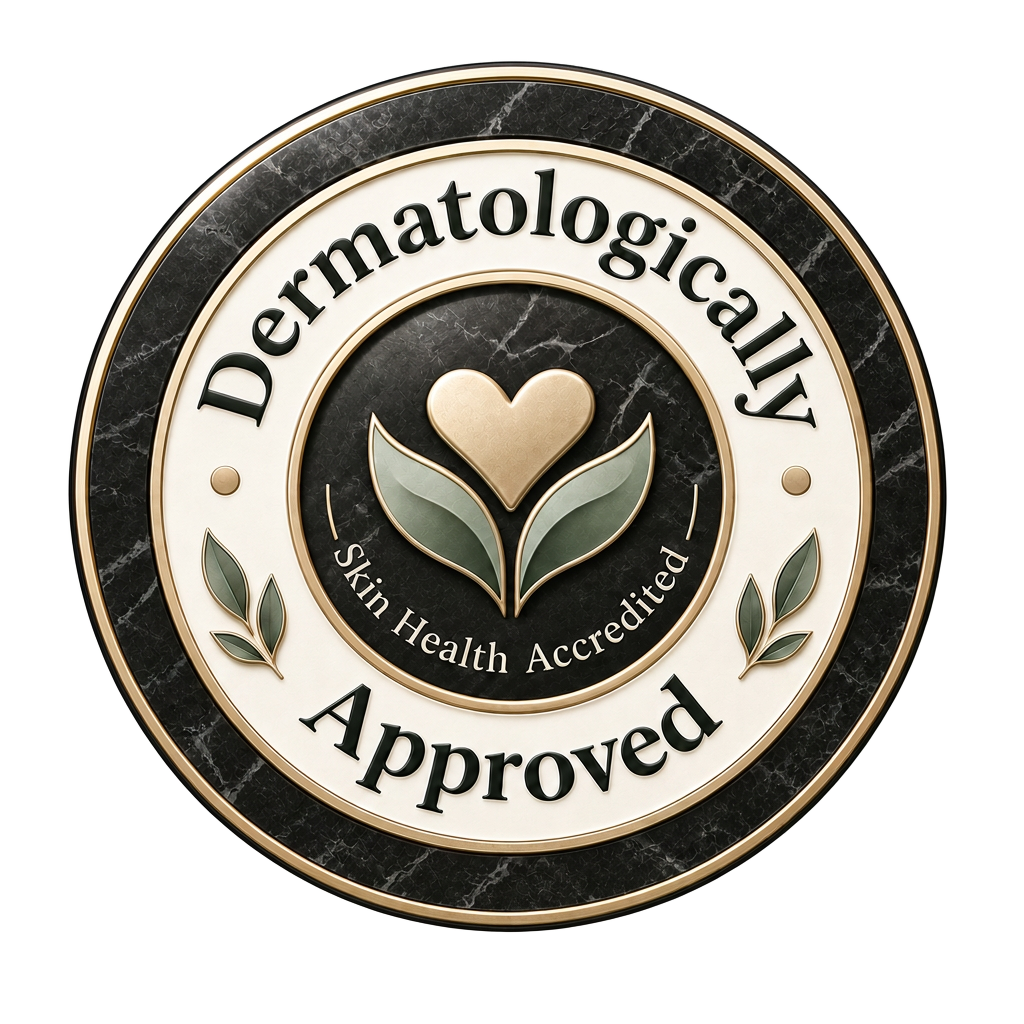 Dermatologically approved — skin health accredited